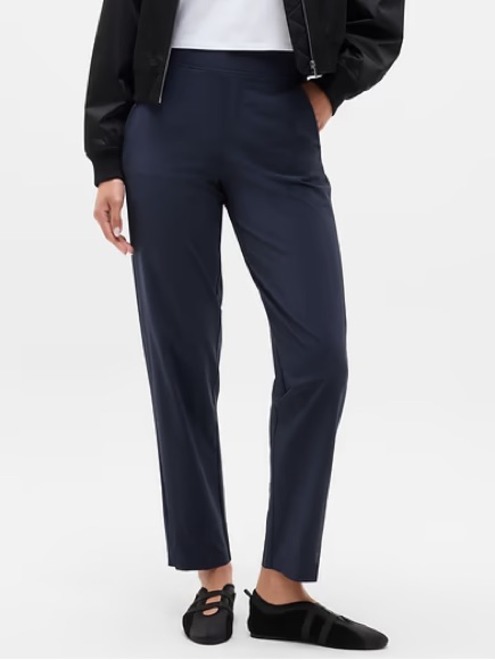 NWT Athleta Brooklyn Ankle Pant Navy